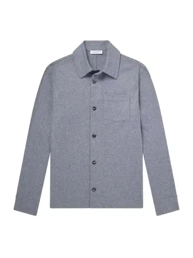 Gabriela Hearst Drew Wool and Cashmere-Blend Shirt - Men | Thumbnail 1 Gabriela Hearst Drew Wool and Cashmere-Blend Shirt - Men | Thumbnail 1