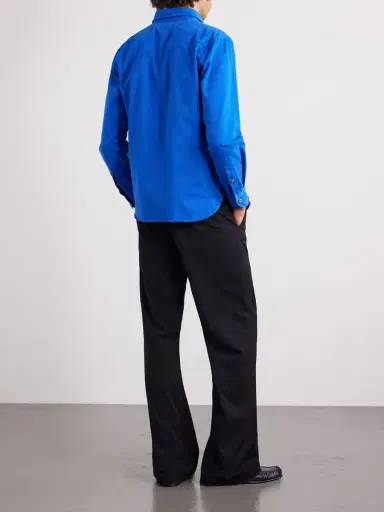 Tom Ford Garment-Dyed Denim Shirt - Men | Thumbnail 4 Tom Ford Garment-Dyed Denim Shirt - Men | Thumbnail 4
