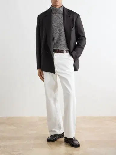 Altea Wool and Cashmere-Blend Mouliné Rollneck Sweater - Men | Thumbnail 2 Altea Wool and Cashmere-Blend Mouliné Rollneck Sweater - Men | Thumbnail 2