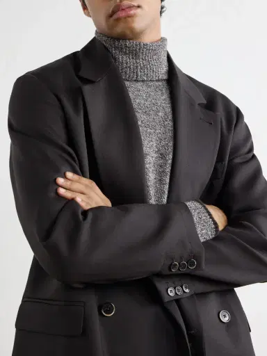 Altea Wool and Cashmere-Blend Mouliné Rollneck Sweater - Men | Thumbnail 5 Altea Wool and Cashmere-Blend Mouliné Rollneck Sweater - Men | Thumbnail 5