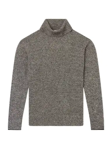 Altea Wool and Cashmere-Blend Mouliné Rollneck Sweater - Men | Thumbnail 1 Altea Wool and Cashmere-Blend Mouliné Rollneck Sweater - Men | Thumbnail 1