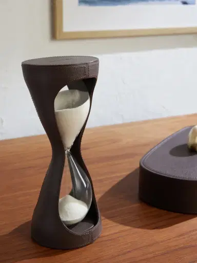 ASSOULINE Mirage Full-Grain Leather Hourglass - Men | Thumbnail 2 ASSOULINE Mirage Full-Grain Leather Hourglass - Men | Thumbnail 2