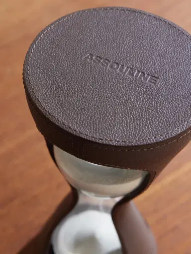 ASSOULINE Mirage Full-Grain Leather Hourglass - Men | Thumbnail 3 ASSOULINE Mirage Full-Grain Leather Hourglass - Men | Thumbnail 3