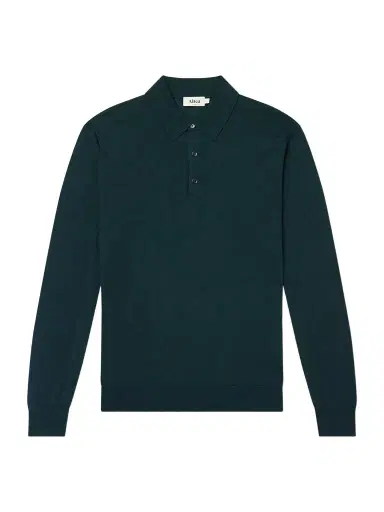 Altea Wool, Silk and Cashmere-Blend Polo Sweater - Men | Thumbnail 1 Altea Wool, Silk and Cashmere-Blend Polo Sweater - Men | Thumbnail 1