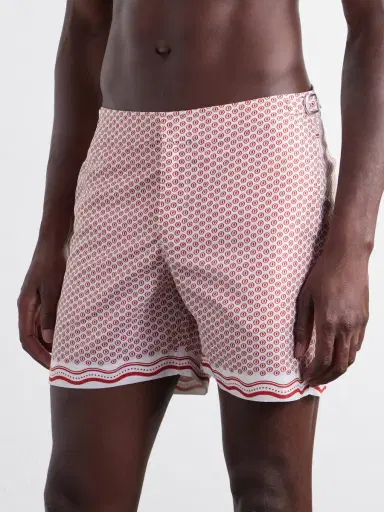 Orlebar Brown Bulldog Straight-Leg Mid-Length Printed Swim Shorts - Men | Thumbnail 2 Orlebar Brown Bulldog Straight-Leg Mid-Length Printed Swim Shorts - Men | Thumbnail 2