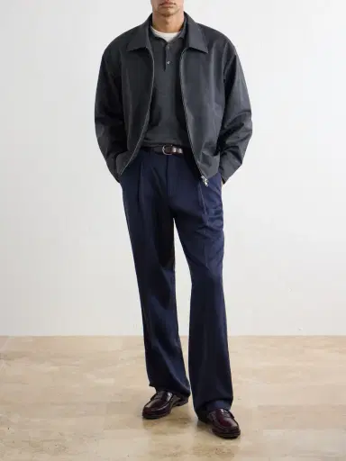 Altea Wool, Silk and Cashmere-Blend Polo Sweater - Men | Thumbnail 2 Altea Wool, Silk and Cashmere-Blend Polo Sweater - Men | Thumbnail 2