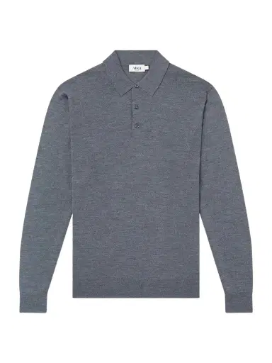 Altea Wool, Silk and Cashmere-Blend Polo Sweater - Men | Thumbnail 1 Altea Wool, Silk and Cashmere-Blend Polo Sweater - Men | Thumbnail 1