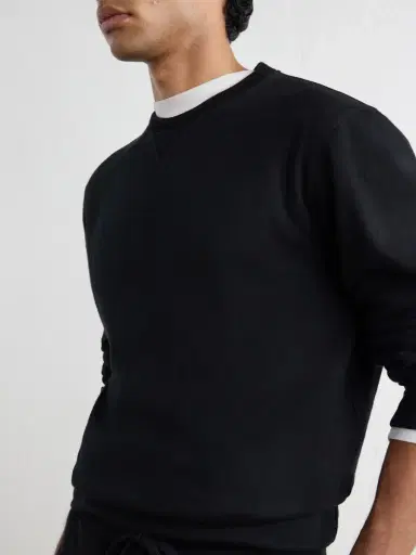 Canali Cotton and Cashmere-Blend Jersey Sweatshirt - Men | Thumbnail 5 Canali Cotton and Cashmere-Blend Jersey Sweatshirt - Men | Thumbnail 5