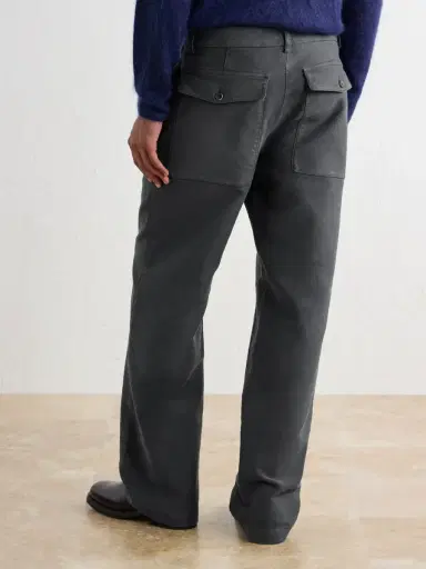 Barena Straight-Leg Cotton-Satin Trousers - Men | Thumbnail 4 Barena Straight-Leg Cotton-Satin Trousers - Men | Thumbnail 4