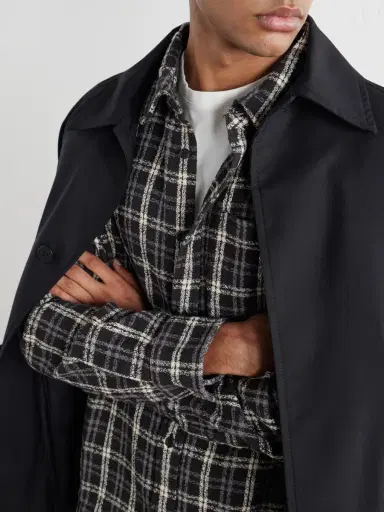 Corridor Spacerock Checked Cotton-Tweed Shirt - Men | Thumbnail 5 Corridor Spacerock Checked Cotton-Tweed Shirt - Men | Thumbnail 5