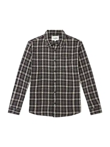 Corridor Spacerock Checked Cotton-Tweed Shirt - Men | Thumbnail 1 Corridor Spacerock Checked Cotton-Tweed Shirt - Men | Thumbnail 1