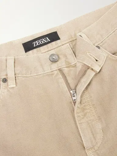 Zegna Roccia Slim-Fit Garment-Dyed Jeans - Men | Thumbnail 6 Zegna Roccia Slim-Fit Garment-Dyed Jeans - Men | Thumbnail 6