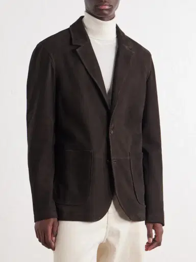MR P. Suede Suit Jacket - Men | Thumbnail 3 MR P. Suede Suit Jacket - Men | Thumbnail 3