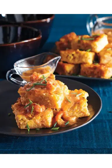 The Cajun Turkey Co Crawfish Cornbread with Crawfish Etouffee | Thumbnail 2 The Cajun Turkey Co Crawfish Cornbread with Crawfish Etouffee | Thumbnail 2