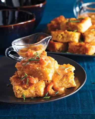 The Cajun Turkey Co Crawfish Cornbread with Crawfish Etouffee | Thumbnail 1 The Cajun Turkey Co Crawfish Cornbread with Crawfish Etouffee | Thumbnail 1
