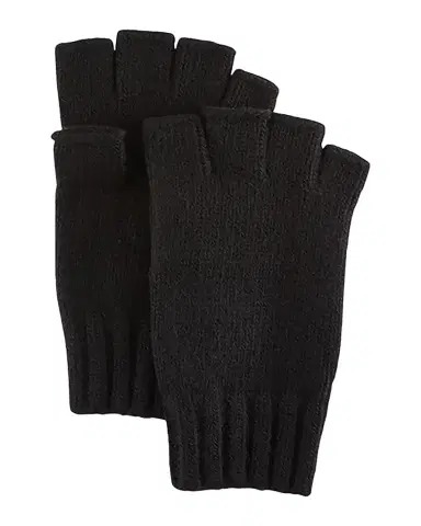 Bergdorf Goodman Men's Cashmere Fingerless Gloves | Thumbnail 1 Bergdorf Goodman Men's Cashmere Fingerless Gloves | Thumbnail 1