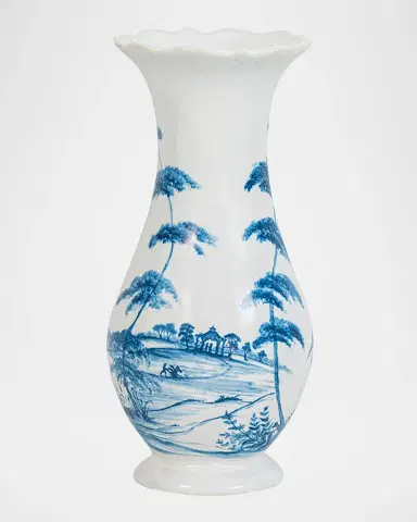 Juliska Country Estate 9" Vase - Delft | Thumbnail 2 Juliska Country Estate 9" Vase - Delft | Thumbnail 2