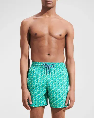 Vilebrequin Men's Micro Ronde Des Tortues Swim Trunks | Thumbnail 3 Vilebrequin Men's Micro Ronde Des Tortues Swim Trunks | Thumbnail 3