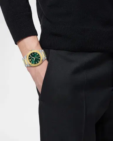 Versace Men's Two-Tone Bracelet Watch, 40mm | Thumbnail 2 Versace Men's Two-Tone Bracelet Watch, 40mm | Thumbnail 2