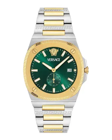 Versace Men's Two-Tone Bracelet Watch, 40mm | Thumbnail 1 Versace Men's Two-Tone Bracelet Watch, 40mm | Thumbnail 1