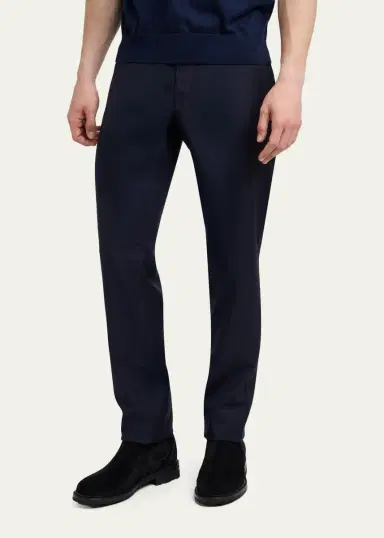 Brioni Men's Wool Slim-Fit Jeans | Thumbnail 4 Brioni Men's Wool Slim-Fit Jeans | Thumbnail 4