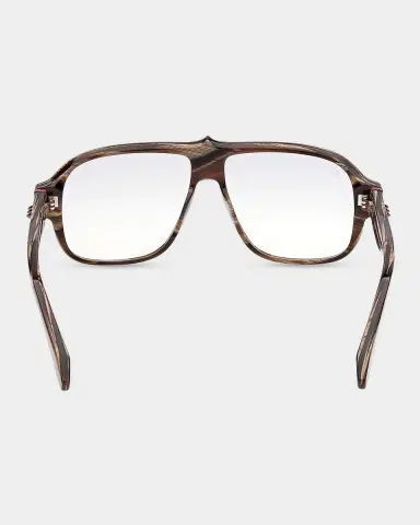 Christian Louboutin Men's Temple-Spike Acetate Rectangle Eyeglasses | Thumbnail 3 Christian Louboutin Men's Temple-Spike Acetate Rectangle Eyeglasses | Thumbnail 3