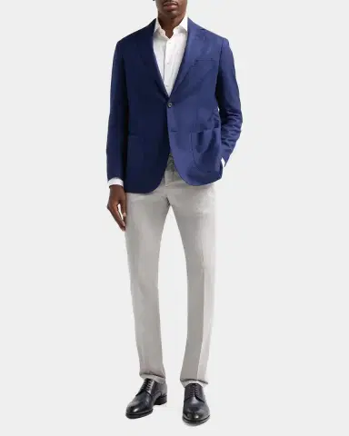 Kiton Flat-Front Chino Pants | Thumbnail 2 Kiton Flat-Front Chino Pants | Thumbnail 2