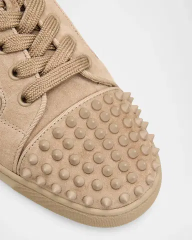 Christian Louboutin Louis Jr Spikes Canopy Suede Sneakers | Thumbnail 3 Christian Louboutin Louis Jr Spikes Canopy Suede Sneakers | Thumbnail 3