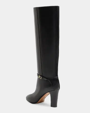 Valentino Garavani 85mm Pattie Leather Knee-High Boots | Thumbnail 3 Valentino Garavani 85mm Pattie Leather Knee-High Boots | Thumbnail 3