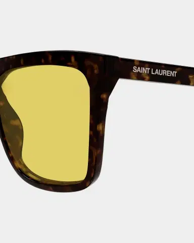 Saint Laurent Men's Sl 904-003 59 Acetate and Bio-Nylon Rectangle Sunglasses | Thumbnail 3 Saint Laurent Men's Sl 904-003 59 Acetate and Bio-Nylon Rectangle Sunglasses | Thumbnail 3
