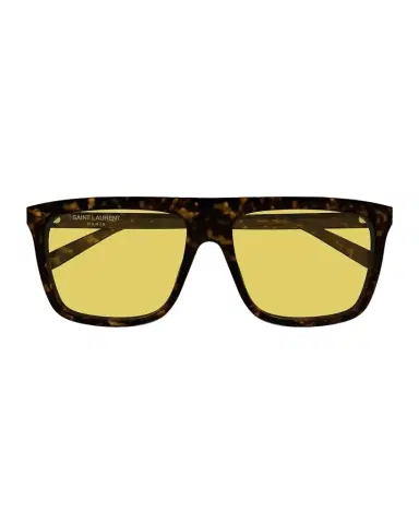 Saint Laurent Men's Sl 904-003 59 Acetate and Bio-Nylon Rectangle Sunglasses | Thumbnail 1 Saint Laurent Men's Sl 904-003 59 Acetate and Bio-Nylon Rectangle Sunglasses | Thumbnail 1