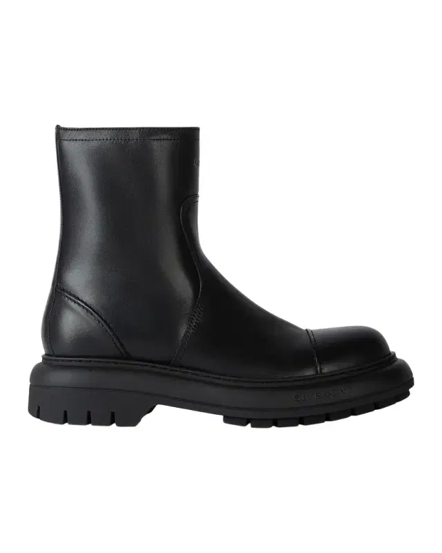 Men's Leather Biker Ankle Boots Men's Leather Biker Ankle Boots