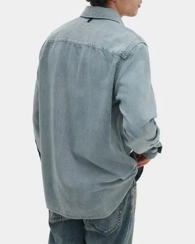 rag & bone Men's Infuse Denim CPO Overshirt | Thumbnail 2 rag & bone Men's Infuse Denim CPO Overshirt | Thumbnail 2