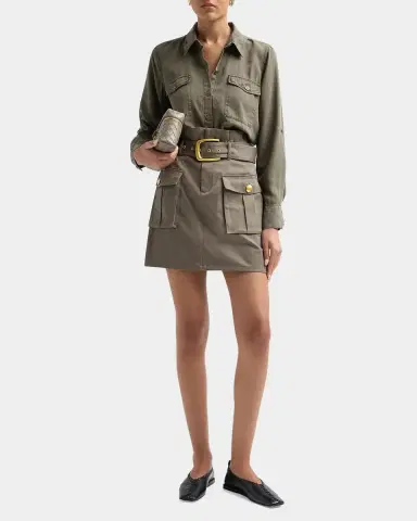 L'Agence Pearson Military Blouse | Thumbnail 2 L'Agence Pearson Military Blouse | Thumbnail 2