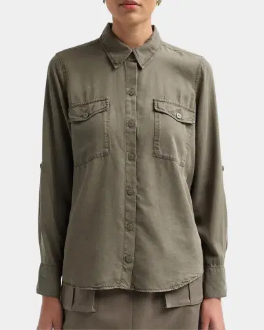 L'Agence Pearson Military Blouse | Thumbnail 5 L'Agence Pearson Military Blouse | Thumbnail 5
