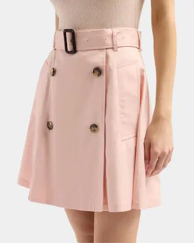 Burberry Josselyn Cotton Gabardine Trench Mini Skirt | Thumbnail 5 Burberry Josselyn Cotton Gabardine Trench Mini Skirt | Thumbnail 5
