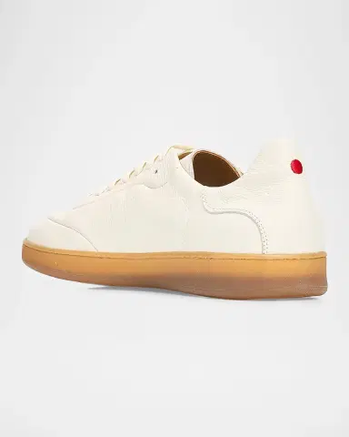 Kiton Men's Deerskin T-Toe Low-Top Sneakers | Thumbnail 2 Kiton Men's Deerskin T-Toe Low-Top Sneakers | Thumbnail 2