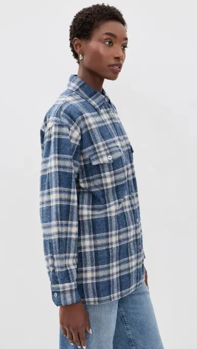Citizens of Humanity Vintage Button Down Shirt arina Plaid | Thumbnail 4 Citizens of Humanity Vintage Button Down Shirt arina Plaid | Thumbnail 4