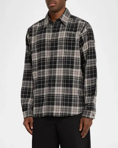 Diesel Simply Plaid Flannel Shirt | Thumbnail 4 Diesel Simply Plaid Flannel Shirt | Thumbnail 4