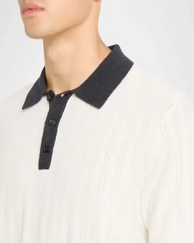 rag & bone Men's Zuma Stripe Contrast-Trim Polo Shirt | Thumbnail 7 rag & bone Men's Zuma Stripe Contrast-Trim Polo Shirt | Thumbnail 7