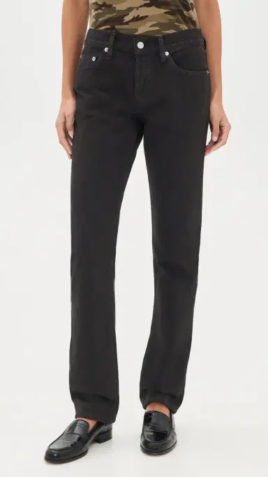 RE/DONE Slim Cigarette Jeans Washed Black 27 | Thumbnail 2 RE/DONE Slim Cigarette Jeans Washed Black 27 | Thumbnail 2