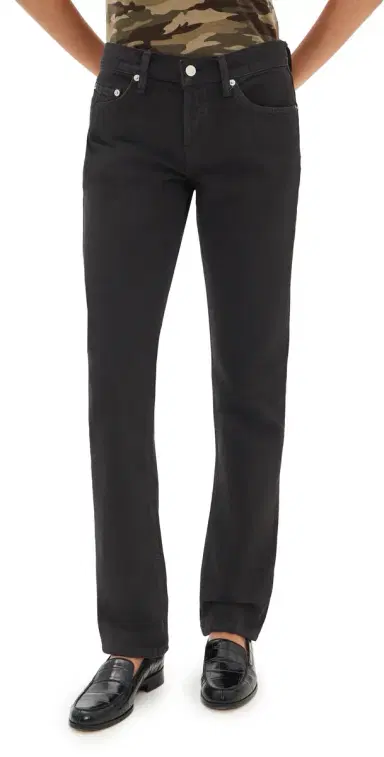 RE/DONE Slim Cigarette Jeans Washed Black 27 | Thumbnail 1 RE/DONE Slim Cigarette Jeans Washed Black 27 | Thumbnail 1
