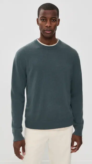 Vince Cashmere Sweater Azure | Thumbnail 2 Vince Cashmere Sweater Azure | Thumbnail 2