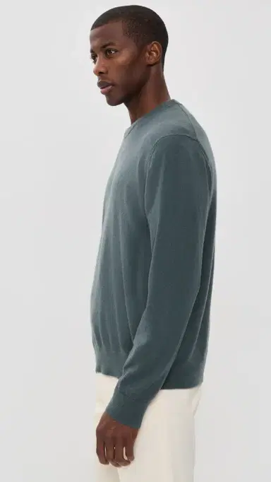 Vince Cashmere Sweater Azure | Thumbnail 4 Vince Cashmere Sweater Azure | Thumbnail 4