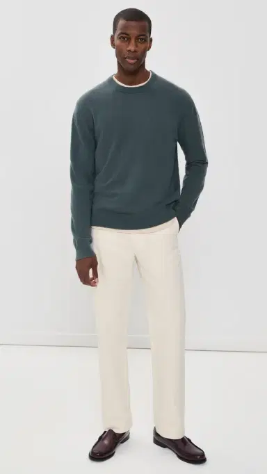 Vince Cashmere Sweater Azure | Thumbnail 5 Vince Cashmere Sweater Azure | Thumbnail 5