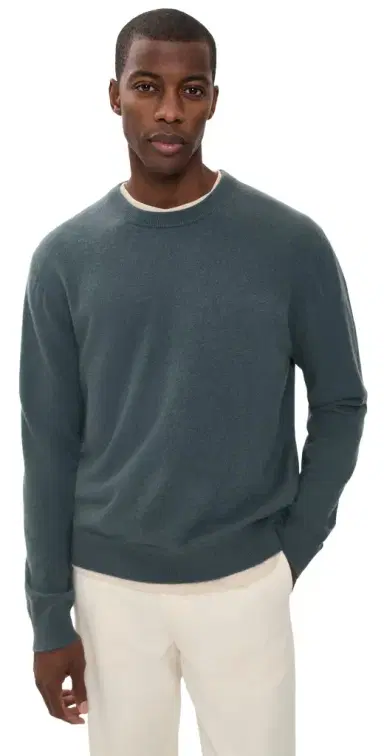 Vince Cashmere Sweater Azure | Thumbnail 1 Vince Cashmere Sweater Azure | Thumbnail 1