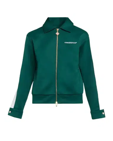 Casablanca Side-Stripe Scuba Bomber Jacket | Thumbnail 1 Casablanca Side-Stripe Scuba Bomber Jacket | Thumbnail 1