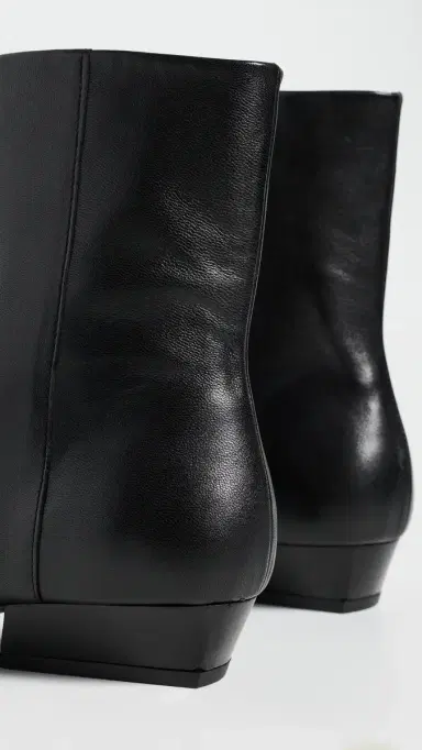 Staud Wally Flat Ankle Boots Black | Thumbnail 4 Staud Wally Flat Ankle Boots Black | Thumbnail 4