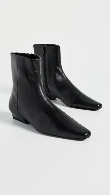 Staud Wally Flat Ankle Boots Black | Thumbnail 5 Staud Wally Flat Ankle Boots Black | Thumbnail 5