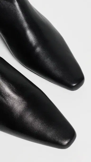 Staud Wally Flat Ankle Boots Black | Thumbnail 6 Staud Wally Flat Ankle Boots Black | Thumbnail 6